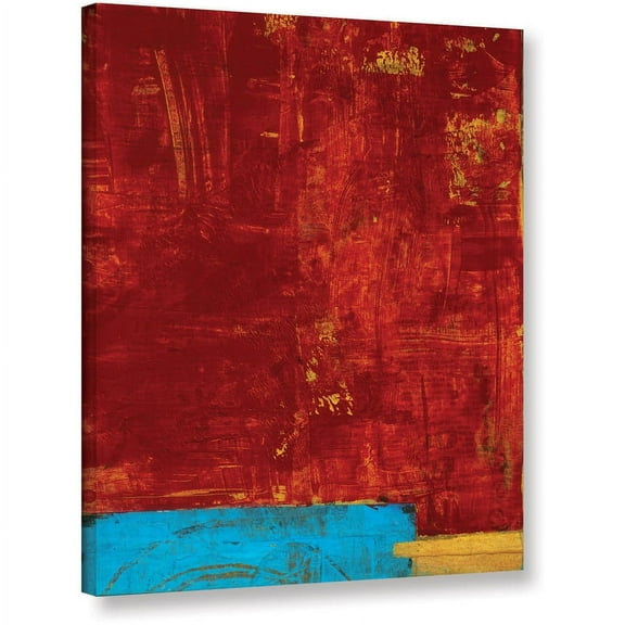 ArtWall Elena Ray "Red Abstract" Gallery-wrapped Canvas