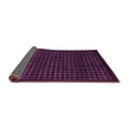 thumbnail image 2 of Ahgly Company Indoor Square Abstract Purple Modern Area Rugs, 6' Square, 2 of 4