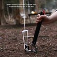 thumbnail image 1 of Marteau de Tente Extracteur de Clous Outils de Camping Travail Compact Finition Soignée Poignée Multifonctionnelle Équipement de Randonnée Extracteurs de Chevilles Bleu, 1 of 9