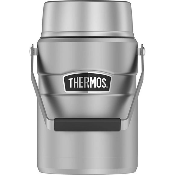 Thermos Pot Alimentaire - 47 Oz - Acier Inoxydable Mat