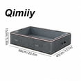 thumbnail image 3 of Qimiiy Foldable Under Bed Storage Bins with Lid, Clothes & Quilt Organizers and Storage Cubes, Heavy-Duty Organizing Containers for Closet, Bedroom, Dorm and Office, 3 of 6