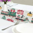 thumbnail image 4 of Yayeee Table Runner 70 inches Long Home Kitchen Dinning Party Decoration, Christmas Train, 4 of 7