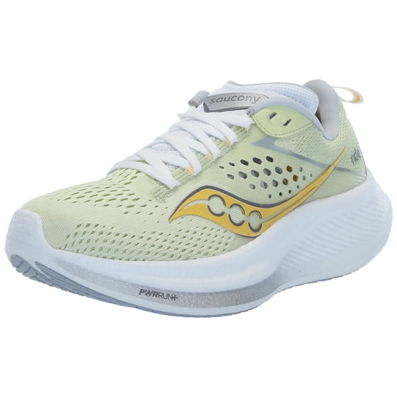 Saucony Women's Ride 17 Sneaker, Fern/Cloud, 5