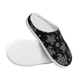 thumbnail image 3 of Lsque Turtle Pattern Womens Comfort Cotton on Scuff With Memory Foam and Anti-skid Sole Slipper-39/40, 3 of 7