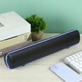 thumbnail image 1 of Cameland Luminous Bluetooth Speaker Hifi Sound Quality Speaker Desktop Colorful Small Audio Outdoor Mini Subwoofer, 1 of 7