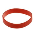 thumbnail image 4 of 2pcs Fashion Silicone Rubber Elasticity Wristband Wrist Band Cuff Bracelet Bangle - Dark Blue & Red, 4 of 5