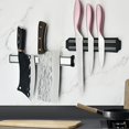 thumbnail image 4 of HLONK 1pc Multi-Purpose Plastic Magnetic Tool Holder  Wall-Mounted Kitchen Counter Space Saver  Knife Storage Rack  Utility Appliance Organizer, 4 of 7