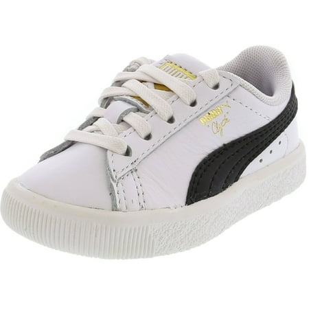 puma clyde core foil white