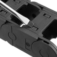thumbnail image 4 of Cadena de Arrastre Portacables Tipo Abierto con Conectores de Extremo R55 25X38mm 1 Metro Plástico para Máquina Router CNC Eléctrica, 4 of 5
