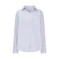 thumbnail image 5 of Wensltd Striped Button Down Shirts for Women Dress Office Work Shirt With Pockets, 5 of 9
