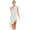White, variant on Fldy Womens Ballet Lyrical Dance Costume Sheer Mesh Sleeveless Irregular Hem Performance Dress White S