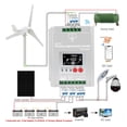 thumbnail image 4 of 0-3500W Wind Solar Hybrid Charge Controller With Equalizer, 12V 24V 48V AUTO, MPPT For Solar And Wind, For Lithium Lead Battery ,Safe to Use, 4 of 6
