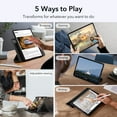 thumbnail image 6 of ESR Hybrid Case Compatible with iPad Pro 11 Inch (2022/2021), iPad Pro 11 Case with Pencil Holder, Detachable Magnetic Cover, Vertical Stand, Rebound 360 Series, Black, 6 of 8