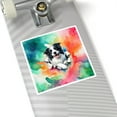 thumbnail image 4 of Funny Watercolor Adorable Border Collie Peeking Through Torn Paper Effect Vinyl Sticker Borders Dog Lovers Gifts Idea Waterproof Decal Art Decor - 00026, 4 of 5