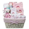 Healthy Time Spa New Baby Girl Gift Basket