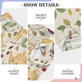 thumbnail image 6 of FORMRS Kids Pajama Pants with Pockets Size 9-10Y Boys Lounge Sleep Bottoms, Birds Tea Time, 6 of 8