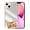 Orange Tabby Kitten Cat, variant on WIRESTER Stylish Mirror Back Case for Women, Slim & Shockproof Phone Cover Compatible with Apple iPhone 13 6.1" 2021 - Cream Labrador Retriever Dog Hide And Seek