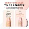 thumbnail image 4 of modelones Nail Strengthener, Glitter Clear Nail Natural Concealer Foundation Polish Air Dry Nail Growth Polish for Damaged Nails Imperfection Masking Gifts for Women 15ml, 4 of 9