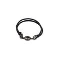 thumbnail image 1 of Cadena de cuero, aleación galvanizada, cordón para el pelo, anillo para el pelo, pulsera, cordón para la cabeza, pulsera, diadema elástica negra, pulsera para el pelo de mujer, 1 of 2