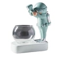 thumbnail image 3 of Space Astronaut Diver Hydroponic Glass Vase Table Decoration, 3 of 9
