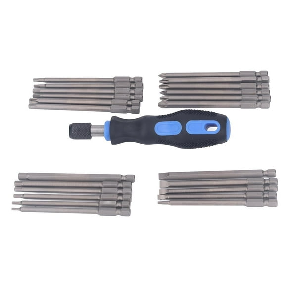 Screwdriver Bit Set Screw Driver Bit Set Screwdriver Bit Assortment Kit Screw Driver Bit 24Pcs Screwdriver Bit Set CR V Strong Multifunctional Screwdriver Bit Assortment Kit For