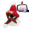 thumbnail image 4 of Car Ornaments Rubber Duck Christmas Rubber Ducks Toys Removable Novelty Squeeze Ducky Car Dashboard Decorations Auto Interior, 4 of 4