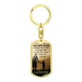 thumbnail image 4 of Best I Can Be Stainless Steel or 18k Gold Premium Swivel Dog Tag Keychain, 4 of 10