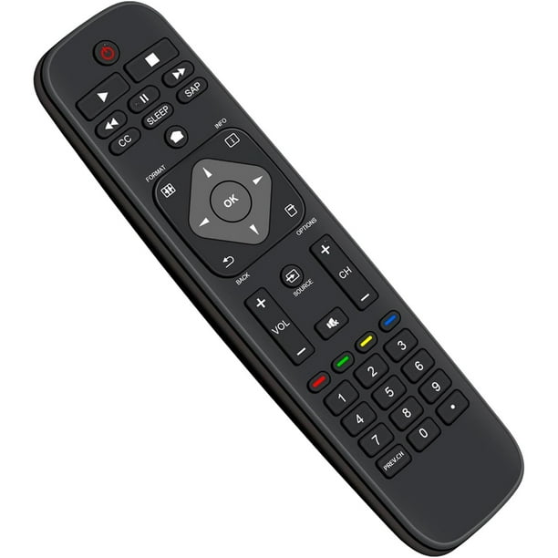Control remoto compatible con TV de Philips 3000 4000 5000 24PFL4508 50PFL3708 46PFL3708