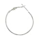thumbnail image 4 of 20 Piezas Mujeres Oro Plateado Dama forma forma forma Grandes Grandes Pendientes de Hallazgos Plata blanca, 4 of 7