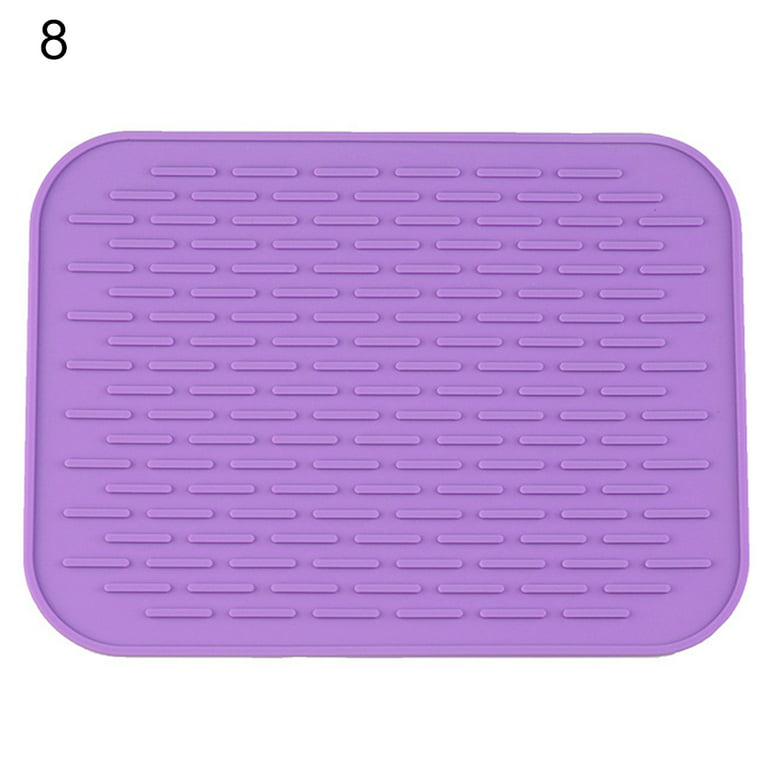 Yirtree Silicone Trivet Mats, Silicone Pot Holders for Hot Pan and Pot  Pads. Heat Resistant Counter Mats for Tables, Countertops, Spoon Rest and  Large