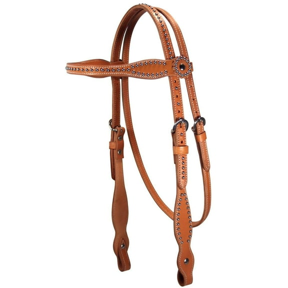 Tahoe Tack High Country Show Spotted Browband Headstall -