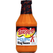 Texas Pete Extra Mild Buffalo Wing Sauce, 12 fl oz [Pack of 6]