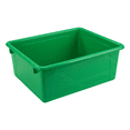 thumbnail image 3 of Storex Plastic Deep Letter Tray, Storage for Documents and Office Supplies, Green, 5-Pack, 3 of 7