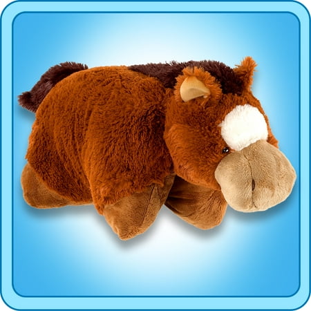 Authentic Pillow Pets Sir Horse Large 18" Plush Toy Gift