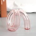 thumbnail image 7 of Glass Candle Holder Decor for Home Decoration Glass Pillar Candle Candlestick Holder Outdoor Glass Taper Candle Holder (Lavender), 7 of 7