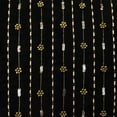 thumbnail image 5 of S4Sassy Decorative Gold Beaded Cushion Cover Pillow Cover Black Velvet Pillow Case 12 x 12, 5 of 5