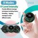 thumbnail image 2 of Ems Muscle Exerciser Electric, Ems Lymph Drainage Massage Pad, Portable Mini Muscle Stimulator Cervical Massager With 8 Modes, 2 of 5