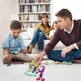 thumbnail image 2 of Ounissouiy Pista de carreras de coches, juego de juguete, accesorio de juego para niños, juguete interactivo de carreras, juguetes de tobogán, Juguetes Educativos verde claro, 2 of 6