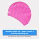 thumbnail image 4 of Capa Baño Natación Silicona 4 Piezas Impermeable para Corto/largo () Rosa, 4 of 9
