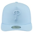 thumbnail image 2 of Men's New Era  Light Blue Philadelphia Phillies Color Pack A-Frame 59FIFTY Fitted Hat, 2 of 5