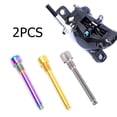 thumbnail image 4 of 2 Pcs Titanium Alloy Bicycle Disc Brake Caliper Bolts MTB Bike Screw Repair, 4 of 6