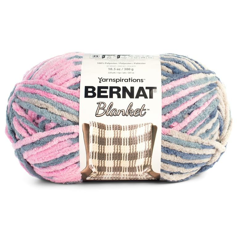 Bernat Blanket Yarn, Tan Pink