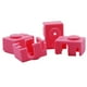 thumbnail image 4 of de cubierta calcetines de del para proteger de goma de la impresora 3D para el bloque térmico V6 Rosado Hugo Funda de silicona, 4 of 9