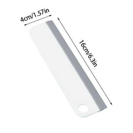 

BYCZX Window Cleaner Mirror Brush Water Cleaning Tool Soft Rubber Scraper Wiper Household Mirror Wiper