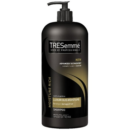 TRESemmé Moisture Rich Shampoo with Pump, 39 oz (Best Hair Toner Shampoo)