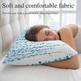 thumbnail image 5 of Blue Polka Dots Throw Pillow Covers, Watercolor Abstract Art Retro Soft Breathable Pillow Cases with Invisible Zipper for Sleeping, Toddler Pillowcases for Couch Bed Sofa Chair 12x20 Inches, 5 of 9