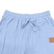 thumbnail image 5 of Pantalones casuales de longitud completa para hombre, color sólido, bolsillo, cintura elástica, rectos, de poliéster., 5 of 8