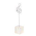 thumbnail image 4 of Luzkey 6xTranslucent Cube base card memo photo clips holder music notation wire clip, 4 of 6