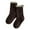 A109-Brown, variant on Gibobby Toddler Boys Girls Socks Warm Hiking Thermal Cozy Soft Thick Toddlers Crew Boot Socks(3-5 Years,Brown)