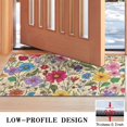 thumbnail image 3 of Pioneer Flower Floral Print Pattern Door Rugs,Washable Non Slip Door Mats Indoor,Decorative Door Mats,Entry Mat Indoor for Entrance,Bedroom,Kitchen,Bathroom,17"x30", 3 of 6